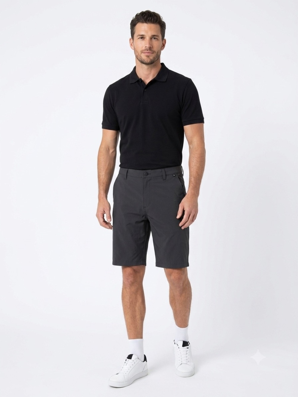 Hurley Men’s Size 40 Black Stretch Performance Walk Shorts